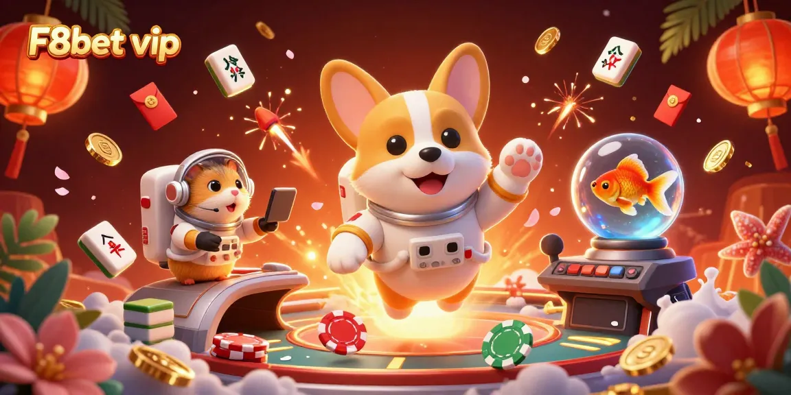 Engage in thrilling gameplay with F8bet vip in a cosmic casino adventure