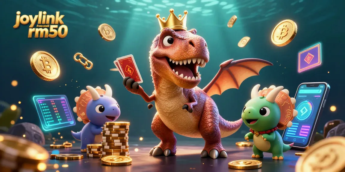 Engage in thrilling gameplay with joylink free credit rm50 and vibrant 3D casino characters.