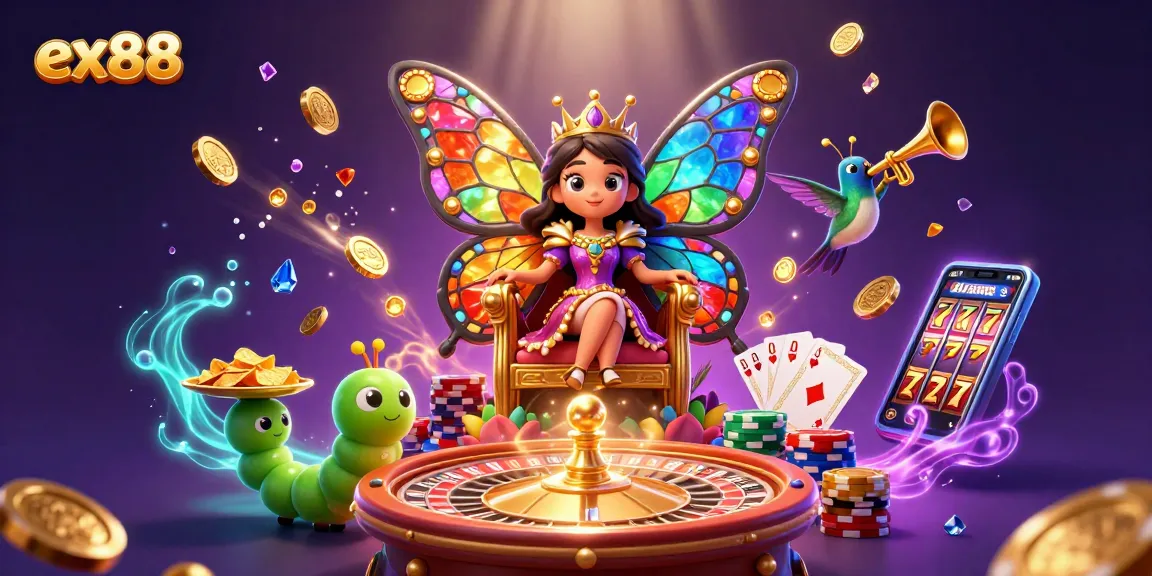 Experience winning moments at ex88 casino with vibrant characters and exciting gaming elements.