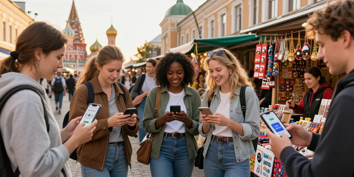 Pelancong menggunakan https://payinrussia.com/ untuk pembayaran pada pasar tempatan di Rusia.