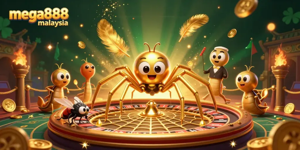 Experience thrilling gameplay with mega888 Malaysia's dynamic casino scene featuring unique characters.