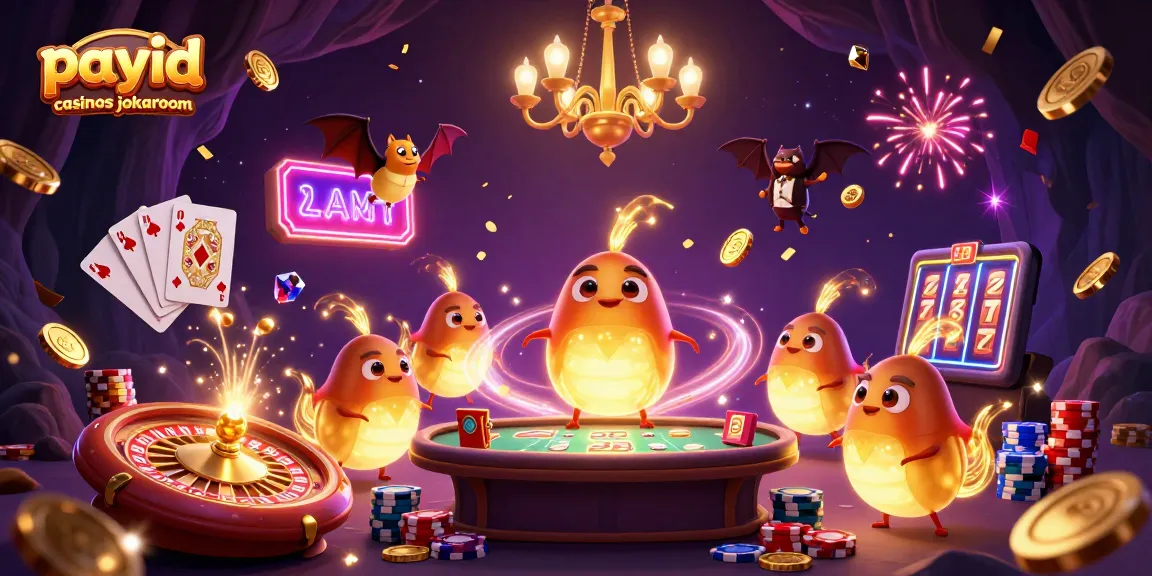 Play at payid casinos jokaroom and experience vibrant gaming with immersive casino elements.